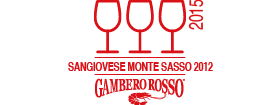3 Bicchieri 2015 Sangiovese Monte Sasso 2012